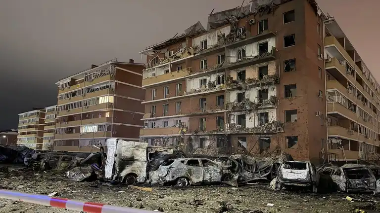 Пожар в логистическом центре Ozon в Адыгее потушен после атаки БПЛА